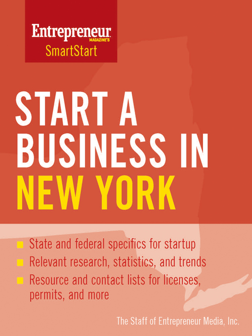 Title details for Start a Business in New York by The Staff of Entrepreneur Media - Wait list
